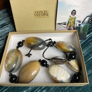 Natural Shell Statement Necklace by Frances Valentine